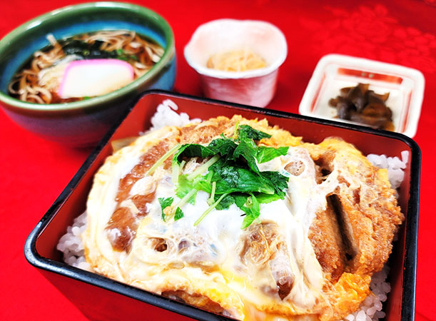 かつ重とミニそばセット【温or冷】