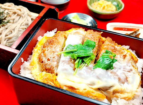 かつ重とミニそばセット【温or冷】